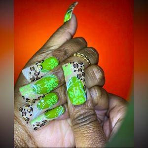 (Hand & Toe) green safari (long duck)